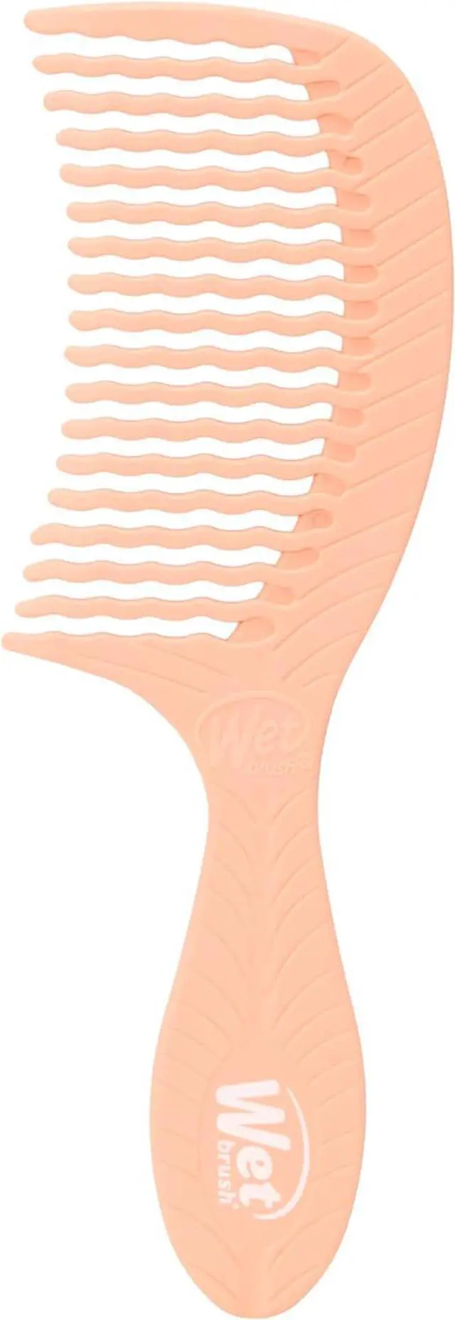 Main image of Wet Brush Go Green Coconut Oil Infused Treatment Comb - Wide Tooth Hair Detangler with WaveTooth Design that Gently and Glides Through Tangles - No Split Ends and No Damage