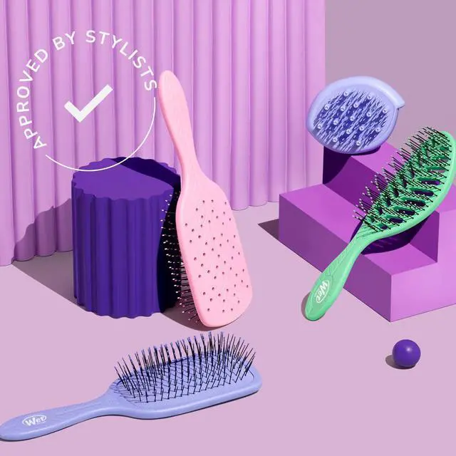 Alt view image 6 of 7 - Wet Brush Go Green Coconut Oil Infused Treatment Comb - Wide Tooth Hair Detangler with WaveTooth Design that Gently and Glides Through Tangles - No Split Ends and No Damage