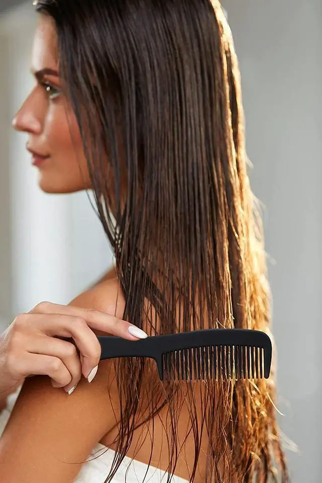 Alt view image 5 of 6 - 30 Pack Bulk Hair Combs, Individually Wrapped for Women, Kids | Hotel, Airbnb, Shelter, Nursing Home, Charity and Church (Black)