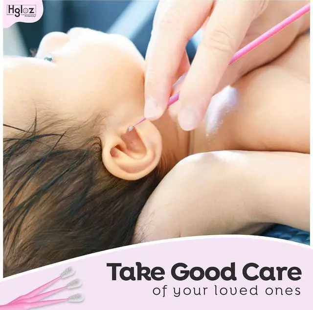 Alt view image 6 of 7 - Microswabs for Eyelash Extensions Pack of 500 in Pink 2mm Soft Micro Applicator Brush with Microfiber Wands Suitable for Cleaning and Applying Make-up