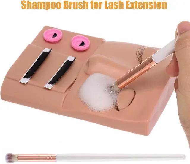 Alt view image 2 of 6 - 5 PCS Eyelash Cleaning Brush, Lash Shampoo Cleansing Brush | Eyelash Cleansing Brush for Lash Extensions, Lashes Supplies, Eyelash Extension Cleaning Brushes, Lash Wash Cleaner Brush Kit