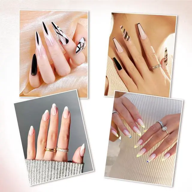 Alt view image 7 of 7 - 3 PCS Nail Tape for Nail Art, White Striping Tape for Press on Nails Removable Paper Tapes French Tip Nails Arts Tapes for DIY Decoration Design French Style Manicure 3/5/12mm