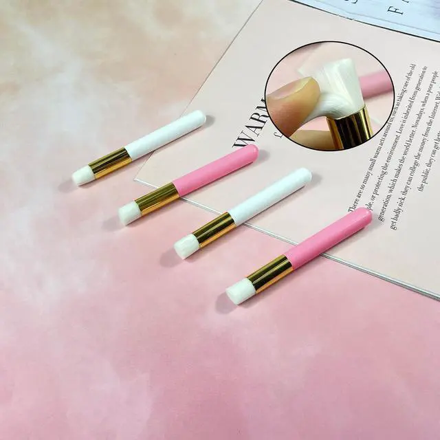 Alt view image 2 of 6 - 4 Lash Shampoo Brushes, Nose Pore Cleaner, Lash Ext Wash Brush | Eyelash Extension, Facial Deep Cleaning Washing, Brush Tools
