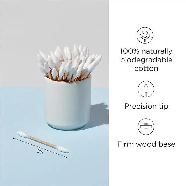 Alt view image 2 of 5 - Diane Pointed Tip Cotton Swabs,