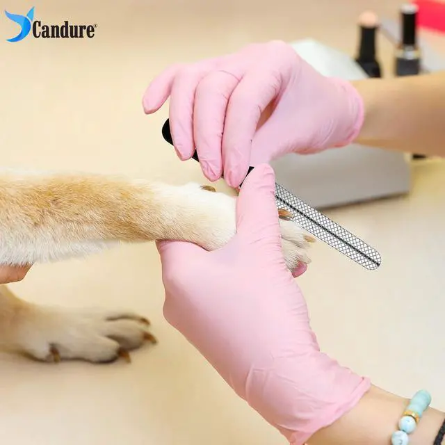 Alt view image 5 of 7 - Candure Pet Nail Clippers Professional Nail Trimmer Suitable for Puppy, Cats, Rabbits and Guinea Pigs - Safety Lock/Protective Guard to Avoid Over Cutting (Blue, Small)