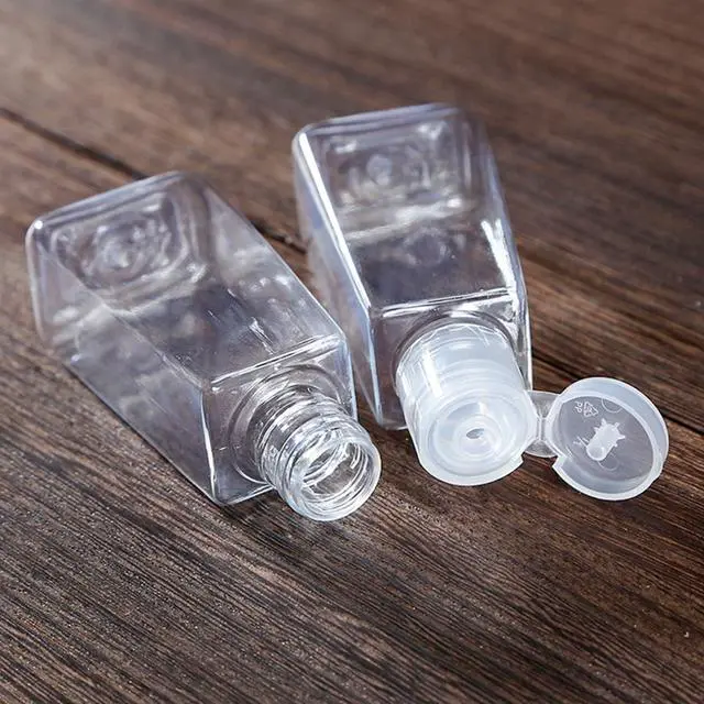 Alt view image 4 of 4 - INNOLIFE 12 Pack 1 oz Empty Bottles with Flip Cap, Plastic Squeeze Bottle | 30ml Refillable Travel Size Bottles for Liquid, Lotions, Creams and Toiletries and Hand Sanitizer