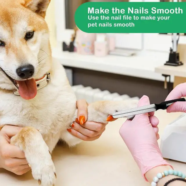 Alt view image 4 of 6 - Candure Dog Nail Clippers Professional Pet Nail Clipper Suitable for Cats, Rabbits and Guinea Pigs - Safety Lock/Protective Guard to Avoid Over Cutting (Green, Medium to Small)