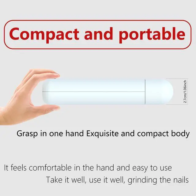 Alt view image 7 of 7 - Dog Nail Trimmers with Light for All Breeds | Dog Nail Grinder Quiet | Dog Nail Trimmers- 2-Speed Dog Nail Grinder With LED Lighting & Type-c USB Rechargeable Quiet pet Nail Grinder for Dogs/Cats