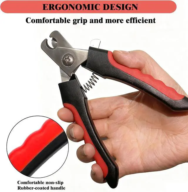Alt view image 6 of 7 - Dog Nail Clippers and Trimmers with Safety Guard for Large Dogs