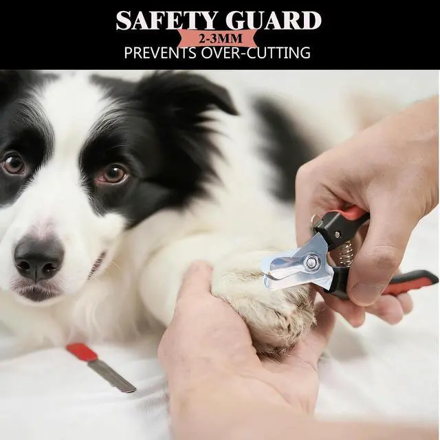 Alt view image 3 of 7 - Dog Nail Clippers and Trimmers with Safety Guard for Large Dogs