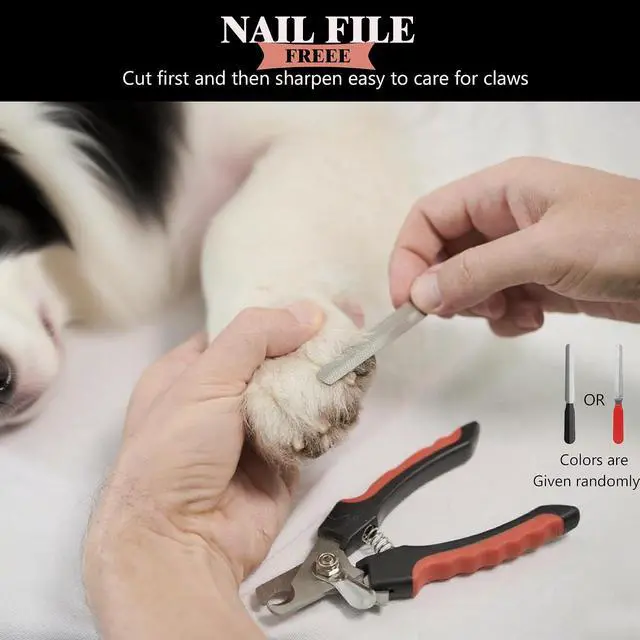 Alt view image 4 of 7 - Dog Nail Clippers and Trimmers with Safety Guard for Large Dogs
