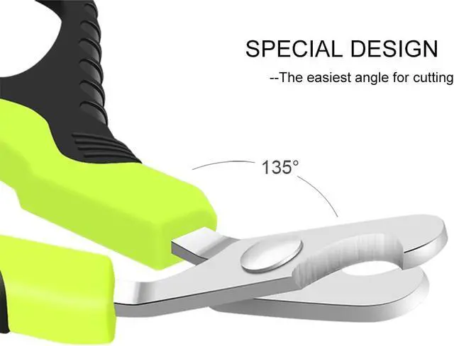 Alt view image 2 of 7 - VICTHY Pet Nail Clippers for Small Animals, Dog/Cat Nail Clippers Claw Toenail Trimmer, Professional Home Grooming Tool for Cat/Dog/Kitten/Puppy/Bunny/Rabbit/Bird/Ferret