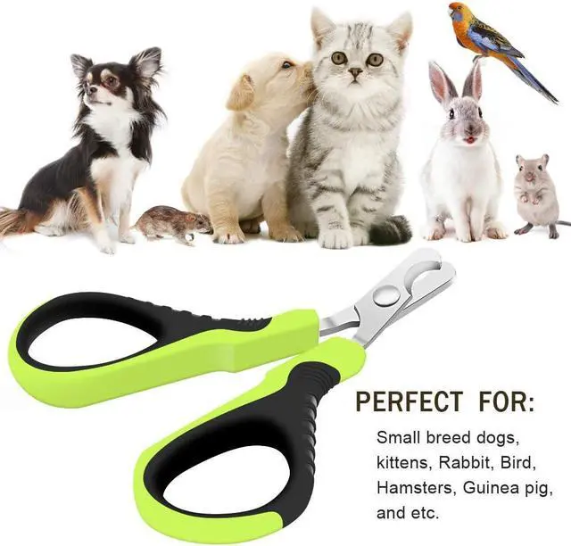 Alt view image 4 of 7 - VICTHY Pet Nail Clippers for Small Animals, Dog/Cat Nail Clippers Claw Toenail Trimmer, Professional Home Grooming Tool for Cat/Dog/Kitten/Puppy/Bunny/Rabbit/Bird/Ferret
