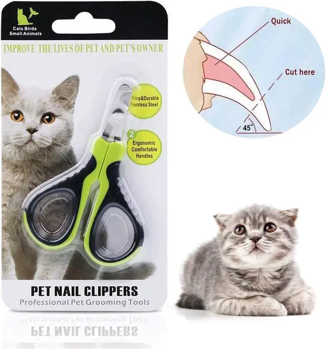 Alt view image 7 of 7 - VICTHY Pet Nail Clippers for Small Animals, Dog/Cat Nail Clippers Claw Toenail Trimmer, Professional Home Grooming Tool for Cat/Dog/Kitten/Puppy/Bunny/Rabbit/Bird/Ferret