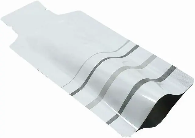Main image of 100 Pack 1.97x4.3inch White Heat Seal Sample Mylar Packets for Travel | Empty Disposable Bags, for Portable Toiletries, Liquid Shampoo Container, Single Serving Coffee Powder Condiments Storage