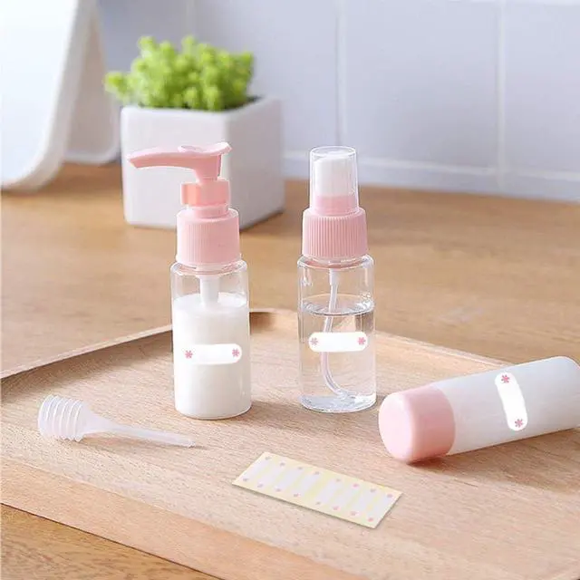 Alt view image 7 of 7 - Vitog Travel Bottles Kit, TSA Approved Leak Proof Portable Toiletry Containers Set, Clear PET Flight Size Cosmetic Containers for Lotion, Shampoo, Cream, Soap, Set of 11