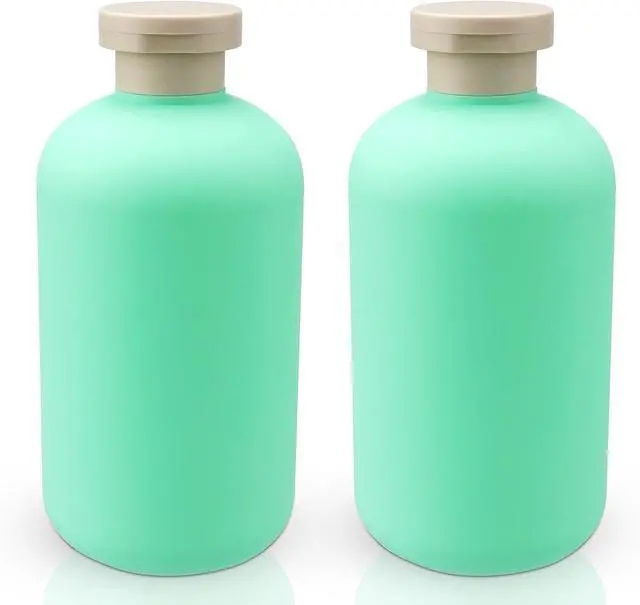 Main image of Shampoo and Conditioner Bottles 16.9oz 2 Pack Travel Bottles for Toiletries
