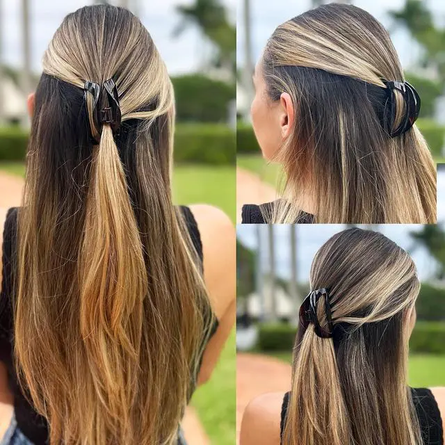Alt view image 2 of 7 - Camila Paris CP1562 French Hair Clip for Women Tortoise Shell Small Girls Hair Claw Clips Jaw Fashion Durable Styling Hair Accessories for Women, Strong Hold No Slip Grip, Made in France