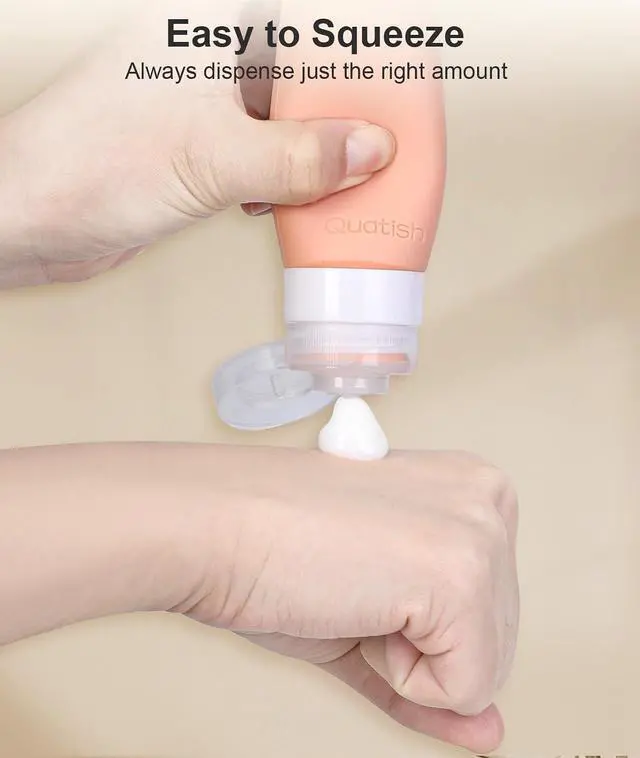 Alt view image 4 of 7 - 20 Pack Travel Bottles for Toiletries, Original Patented, TSA Approved Travel Size Containers, Leak Proof Silicone Shampoo and Conditioner Bottles Women & Men, Airplane Cruise Essentials, Multi