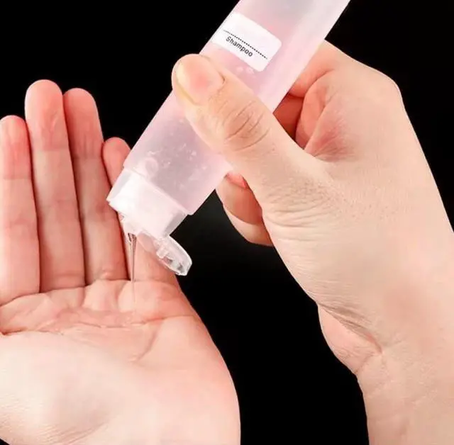 Alt view image 2 of 6 - Travel Size Bottles 1oz Squeeze Bottles With Flip Cap Leak Proof BPA Free Refillable Tubes Travel 6 Pack