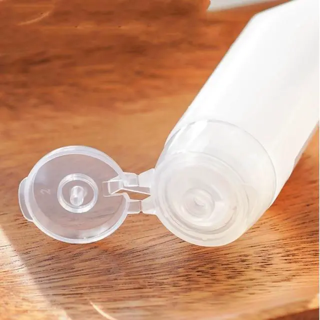 Alt view image 6 of 6 - Travel Size Bottles 1oz Squeeze Bottles With Flip Cap Leak Proof BPA Free Refillable Tubes Travel 6 Pack