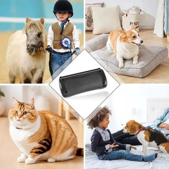 Alt view image 6 of 6 - Deshedding Pet Brush, Deshedding Brush for Indoor Cats, Dogs, Pet Hair Remover Comb for Short Long Hair, Easy Clean Pet Grooming Tool for Shedding Control