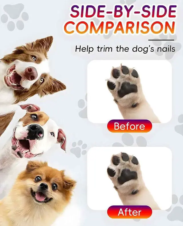 Alt view image 2 of 7 - 10PCS Dog Nail File, Filer Board for Safe and Easy Nail Care with 8PCS Replaceable Filing Disc