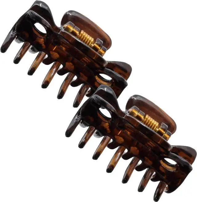 Main image of Camila Paris CP22/2 French Hair Clip for Women, 1.5 inch Set of 2 Tortoise Girls Hair Claw Clips Jaw Fashion Durable Styling Hair Accessories for Women, Strong Hold No Slip Grip, Made in France