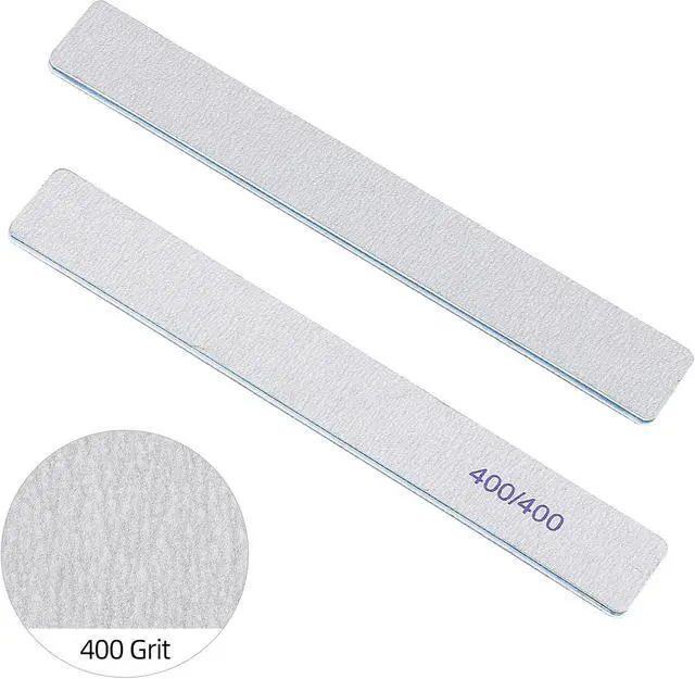 Alt view image 2 of 7 - 25 Count Nail Files 400/400 Grit, Fine Grit Nail Buffers for Buffing and Smoothing Natural Nails