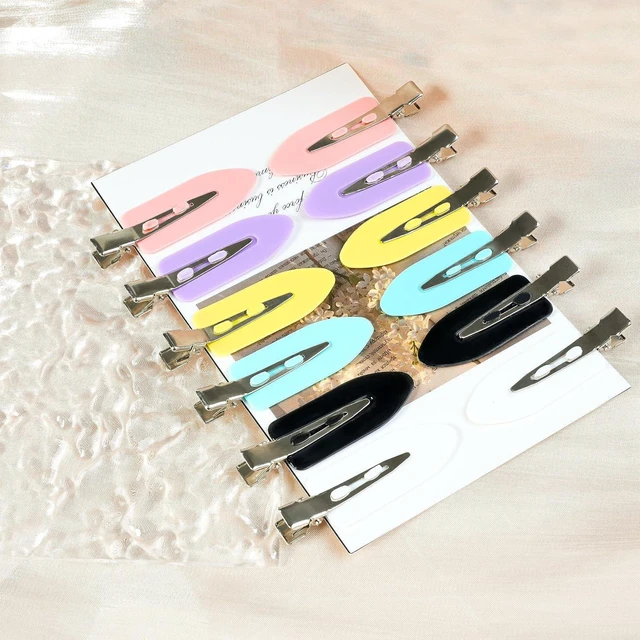 Alt view image 7 of 7 - No Crease Hair Clips, 60 Pcs 2.3in Duck Billed Clips for Hair Sectioning and Styling (6 Colors) | For hair sectioning and styling, available in 6 colors.