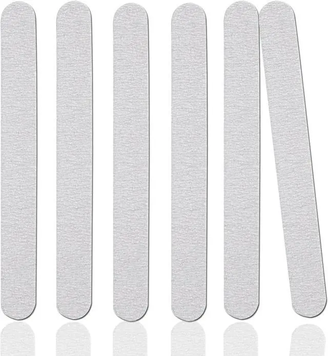 Main image of 50pcs Wooden Nail Files,Double Sided Emery Board 180/240 Grit | for Natural Nail