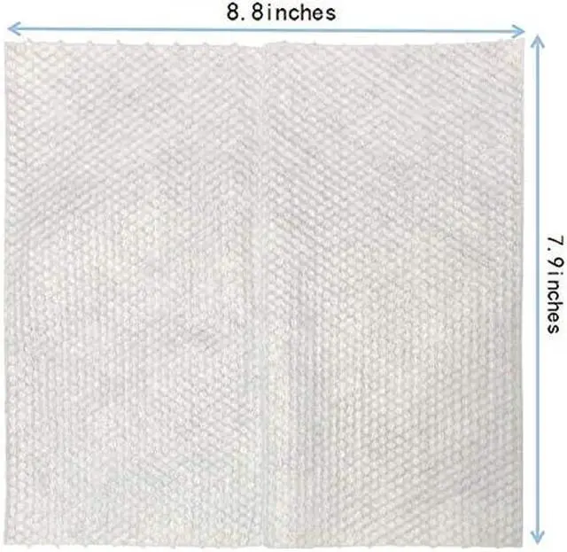 Alt view image 3 of 6 - 100% Natural Fiber Cloths - Wet or Dry Disposable Clean Face Towel - Makeup Remover - Clean Facial Soft Pads for Sensitive Skin - Water Wipes - Large Volume Cosmetic Pads - 80Pcs/Roll