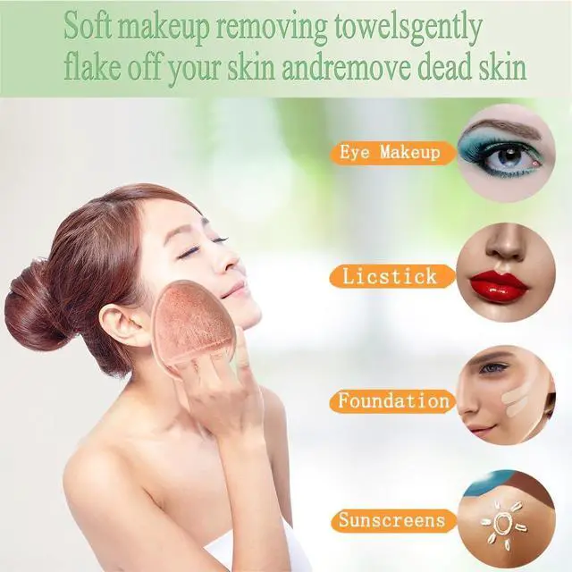Alt view image 3 of 6 - Reusable Makeup Remover Pads Washable Facial Makeup Cleansing Cloths | 2-Layer,Soft Thick Facial Makeup Remover Pads, Reusable and Washable, Fast Drying, Ideal for all skin type