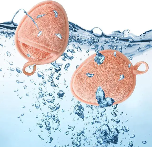 Alt view image 5 of 6 - Reusable Makeup Remover Pads Washable Facial Makeup Cleansing Cloths | 2-Layer,Soft Thick Facial Makeup Remover Pads, Reusable and Washable, Fast Drying, Ideal for all skin type