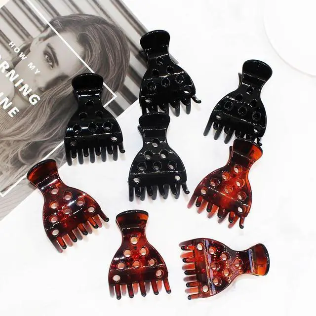 Alt view image 6 of 7 - 8 Hair Volume Clip for Thick Hair, Root Clips for Curly Hair Volume | Claw Clips for Women Root Lifting for Curl