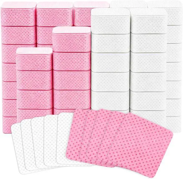 Main image of 720Pcs Lint Free Nail Wipes, Absorbent, Soft, Non-Woven, No Lint | Nail Supplies, Nail Polish Wipe, Pads Gel Nails, Naile Glue Wipes, for Fingernail Polish Remover Eyelash Extensions Nail Art