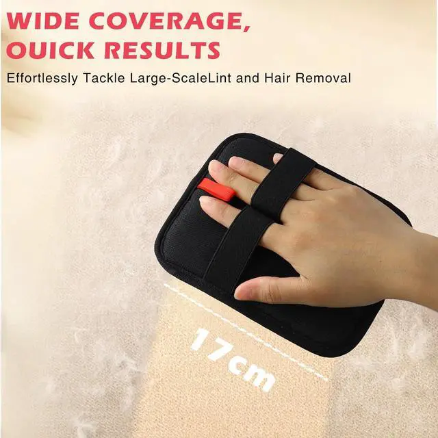 Alt view image 3 of 7 - Static Pet Hair Removal Glove, Reusable Electrostatic Pet Cat Dog Hair Remover Grooming Brush