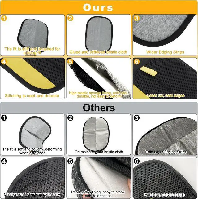 Alt view image 5 of 7 - Pet Hair Remover Gloves, Advanced Static-Adhesive Pet Hair Removal Gloves, Reusable Cat Dog Hair Remover Mitt, Pet Grooming Glove for Shedding, 1PCS