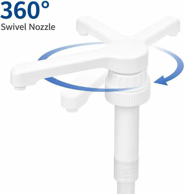 Alt view image 6 of 7 - 30ml Liquid Dispensing Pump, 38-400 Size, Press Down Lock, Gallon Pump Dispenser, Precise Dispensing of Liquids, Lotions & Creams (Pack of 2)