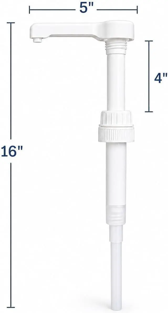Alt view image 7 of 7 - 30ml Liquid Dispensing Pump, 38-400 Size, Press Down Lock, Gallon Pump Dispenser, Precise Dispensing of Liquids, Lotions & Creams (Pack of 2)