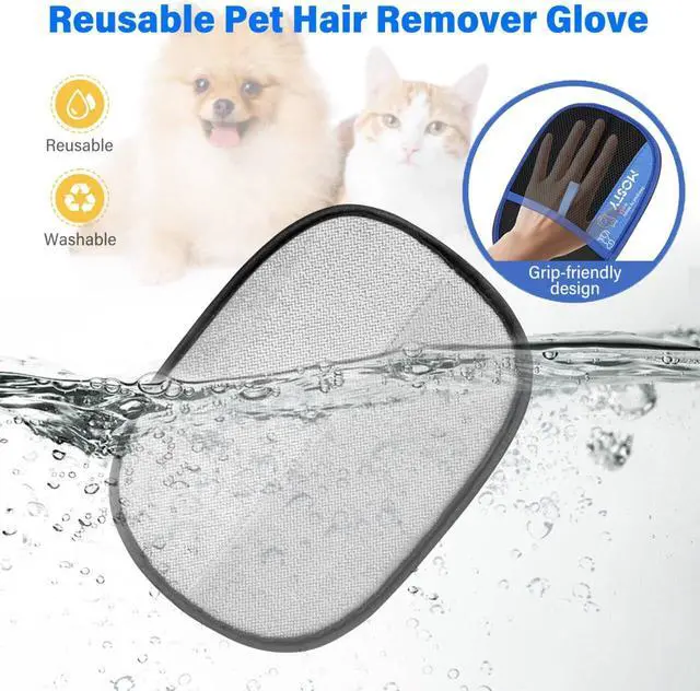 Alt view image 6 of 7 - MOSTY Magic Brush Pet Hair Remover, Reusable Pet Hair Removal Glove, 1PC | for Dogs & Cats, Magic Quick Fur Remover Tool for Sofa, Couch, Carpet Laundry & Car Seats, Must for Pet Owner