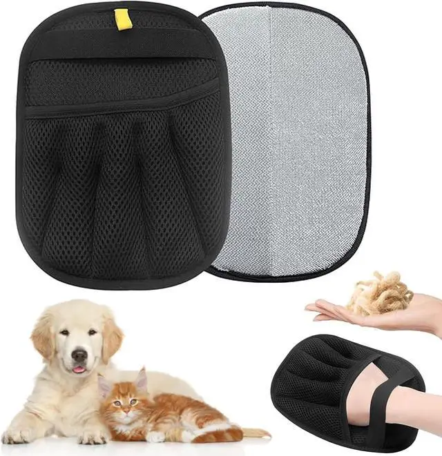 Main image of Vingtank 2Pcs Pet Hair Remover Glove, 2025 Upgraded Pet Hair Remover Electrostatic Gloves Reusable Cat & Dog Hair Removal Tool for Couch, Furniture, Carpet, Car Seat