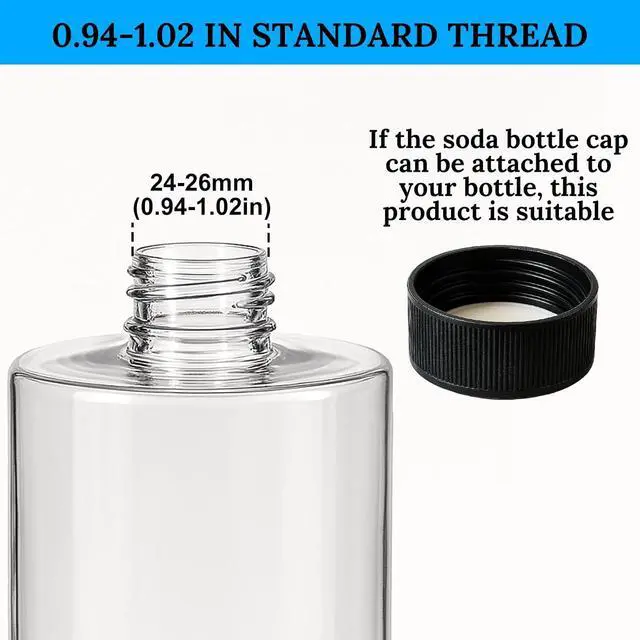 Alt view image 5 of 7 - 2 Pack Gold Soap Dispenser Pump Replacement Top Dispenser Pumps Liquid Hand Soap Dispensers Refill Dispensers Soaps Pumps Replacement for Regular Lotion Hand Dish Soaps Glass Mouth Bottles