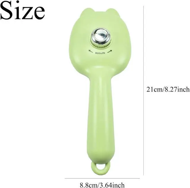 Alt view image 2 of 7 - Self-Cleaning Dog Brush for Small Breeds (Green) | Adjustable Bristle Grooming Tool for Puppies, Yorkies, Shih Tzus, Maltipoos & Malteses