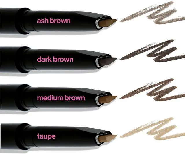 Alt view image 7 of 7 - wet n wild Ultimate Eyebrow Retractable Definer Pencil, Dark Brown, Dual-Sided, Fine Tip, Shapes, Defines, Fills Brows Makeup