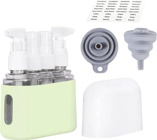Main image of Bpluma Travel Bottles, Leak Proof Containers For Toiletries TSA Approved Airplane Accessories Kits For Liquid With Labels | For Toiletries TSA Approved Airplane Accessories Kits For Liquid With Labels