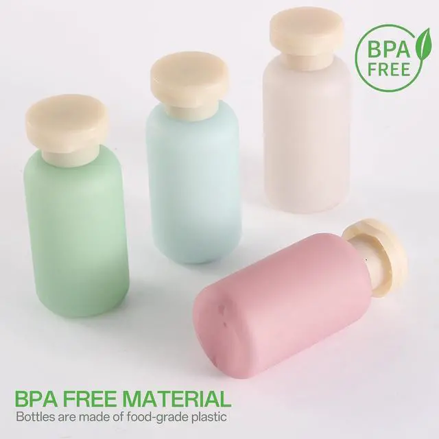 Alt view image 3 of 7 - 18 Pack Travel Bottles for Toiletries Leak Proof | Refillable, Plastic Travel Containers, BPA Free, Travel Essentials, for Shampoo Conditioner Lotion Liquids