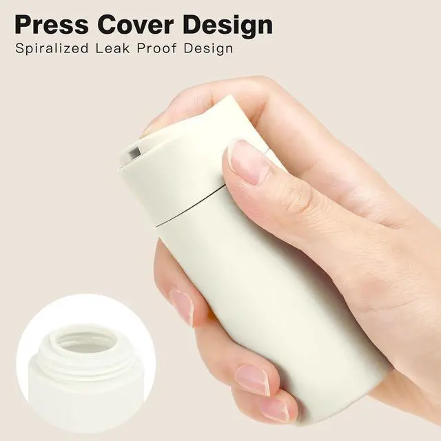 Alt view image 2 of 7 - Travel Bottles for Toiletries, 5 Pack Travel Size Containers, TSA Approved Leak Proof - Silicone Toiletry Containers with Clear Bag for Shampoo, Conditioner & Lotion, Travel Essentials