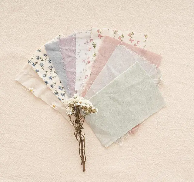 Alt view image 6 of 7 - Fancy Clouds 20 Pack Baby Hair Clips for Girls Toddler,Neutral Fabric Snap Clips Pins With Embroidery Daisy Flower Butterfly,Handmade Hair Accessories Barrettes for School Age Kids Children Gifts