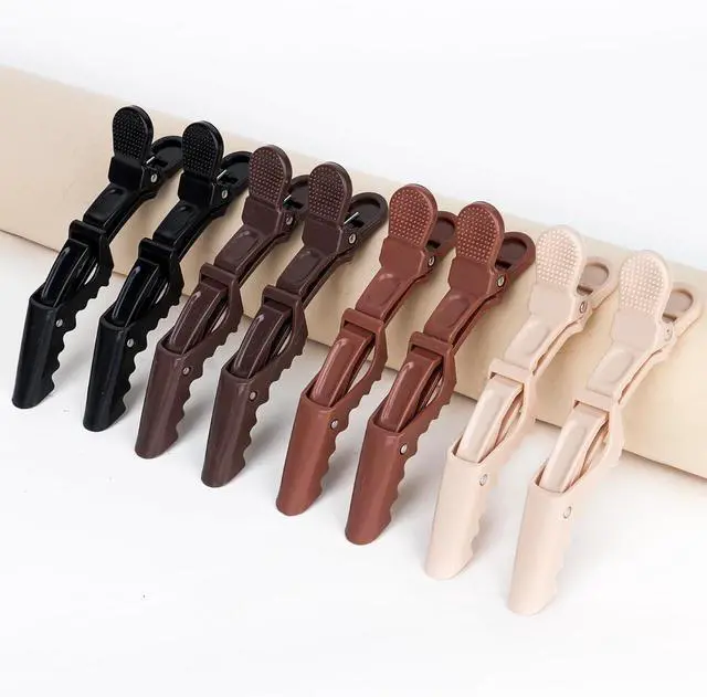 Alt view image 7 of 7 - Ondder 24 Pack Alligator Hair Clips for Styling Sectioning Large Salon Pro Hair Clips for Barber Clips for Hair Coloring, Cutting, Sectioning Big Gator Clips Hair Styling Accessories for Women Men
